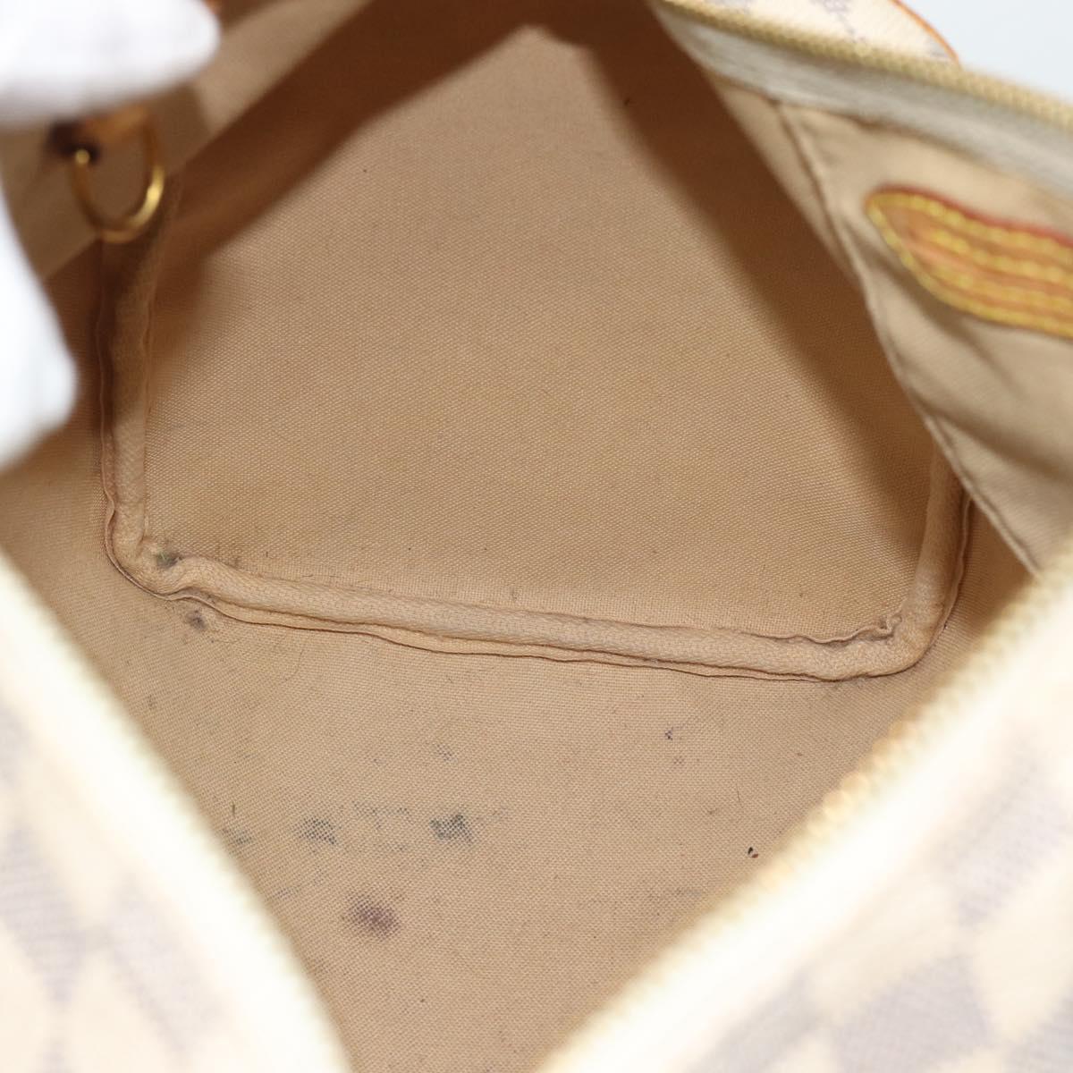 LOUIS VUITTON Damier Azur Speedy 30 Hand Bag N41533 LV Auth 187525