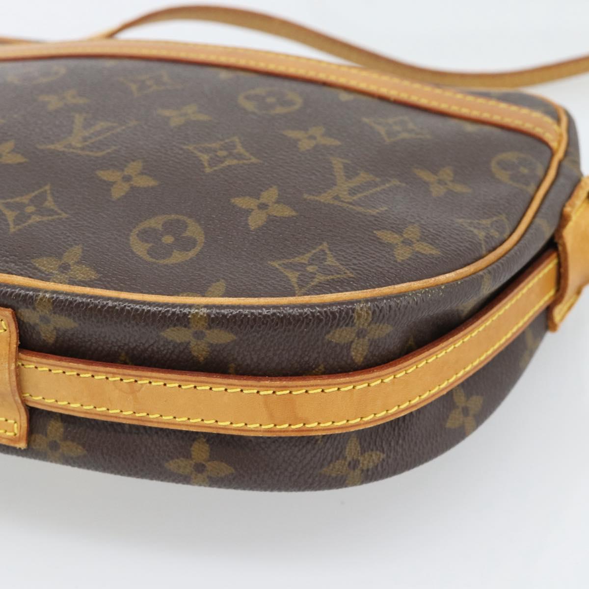 LOUIS VUITTON Monogram Jeune Fille MM Shoulder Bag M51226 LV Auth 187534