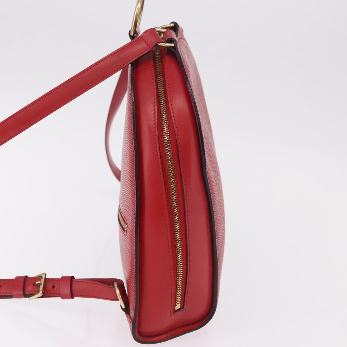 LOUIS VUITTON Epi Mabillon Backpack Castilian Red M52237 LV Auth 187537