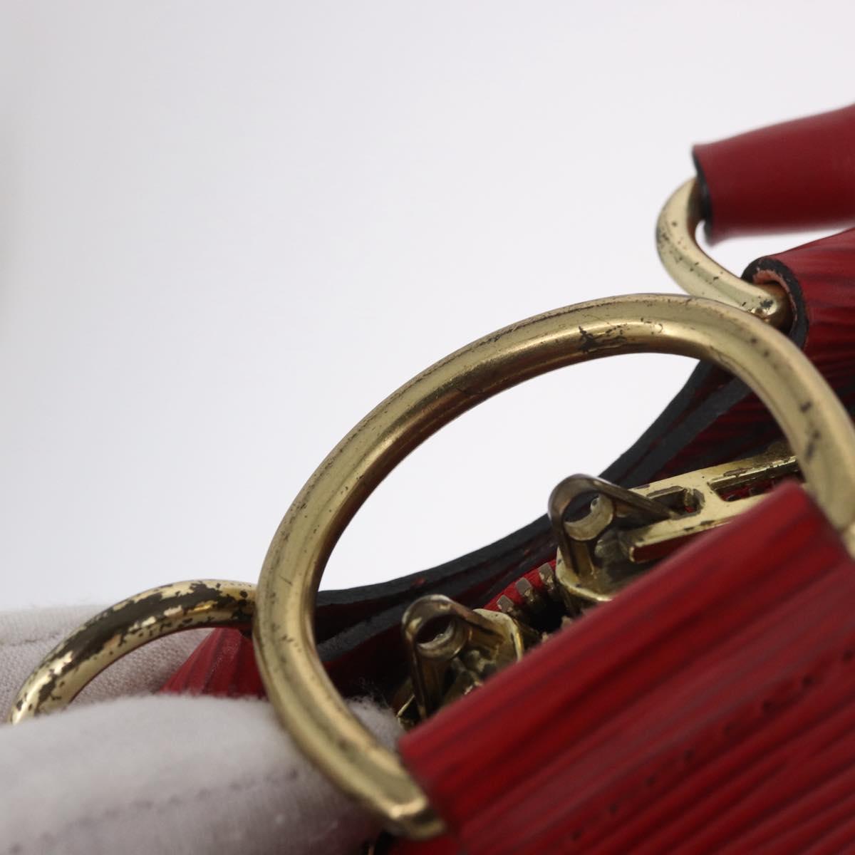 LOUIS VUITTON Epi Mabillon Backpack Castilian Red M52237 LV Auth 187537