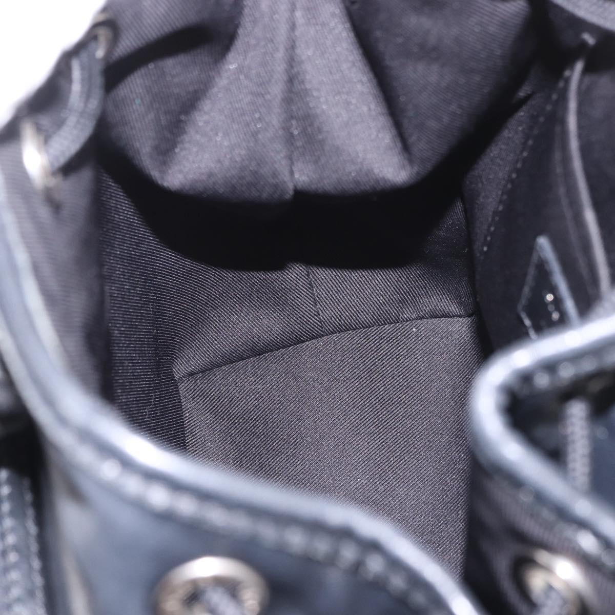 LOUIS VUITTON Noe Cargo Shoulder Bag Leather Black M13985 LV Auth 187562SAV