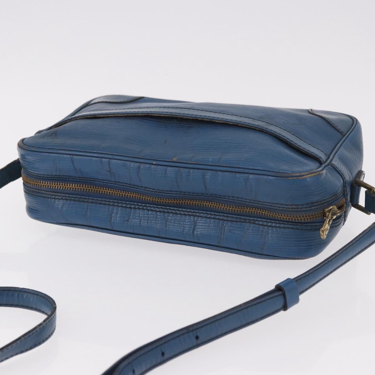 LOUIS VUITTON Epi Trocadero 27 Shoulder Bag Blue M52315 LV Auth 187579
