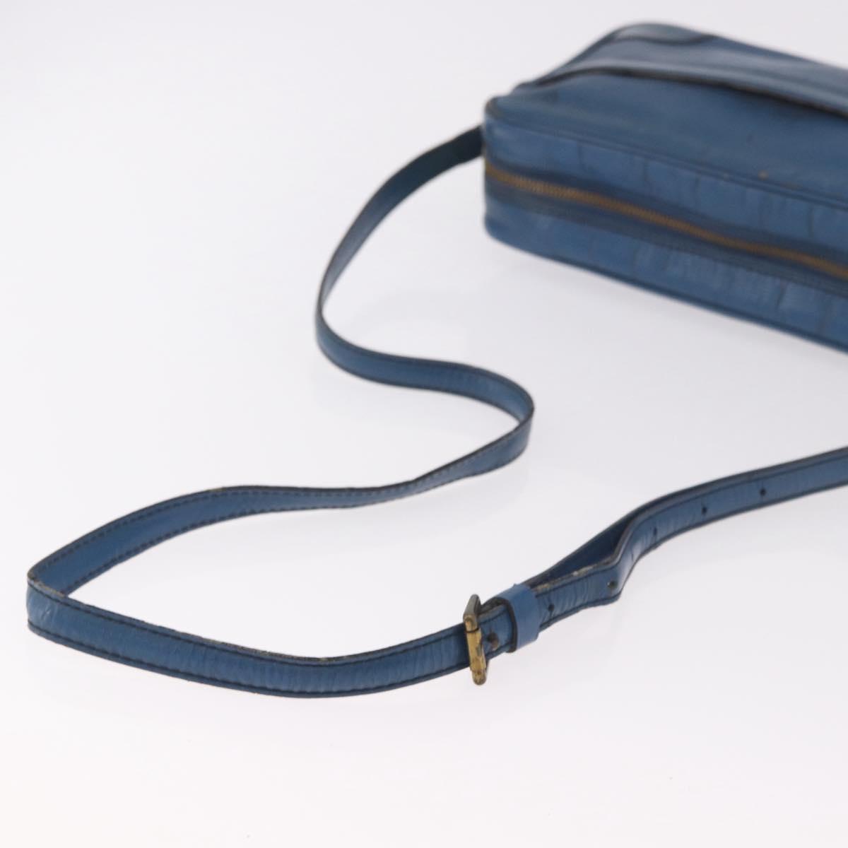 LOUIS VUITTON Epi Trocadero 27 Shoulder Bag Blue M52315 LV Auth 187579
