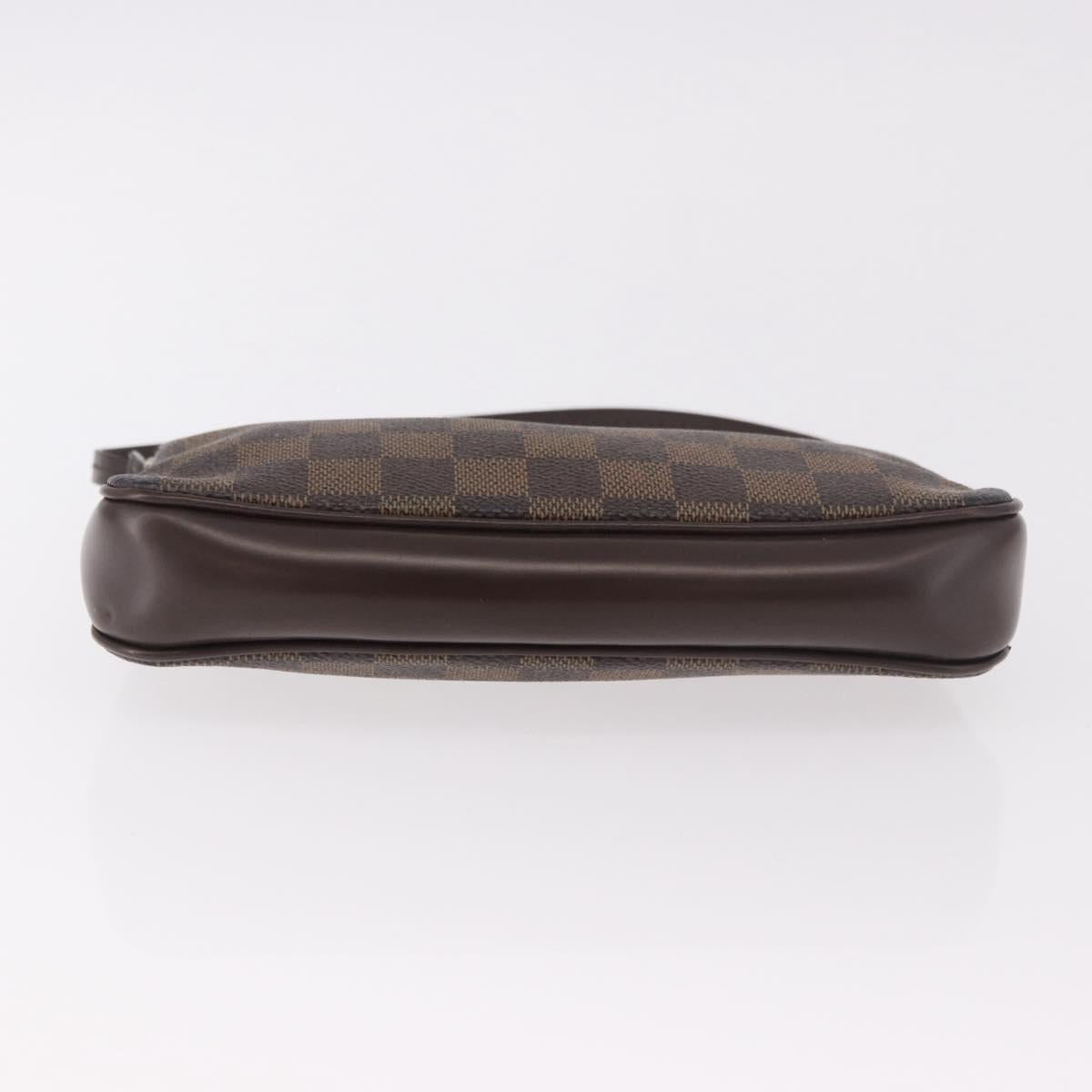 LOUIS VUITTON Damier Ebene Navona Accessory Pouch N51983 LV Auth 187584A