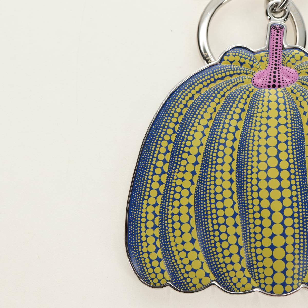 LOUIS VUITTON Porte Cles Pumpkin Charm metal Yellow M01103 LV Auth 187589SM