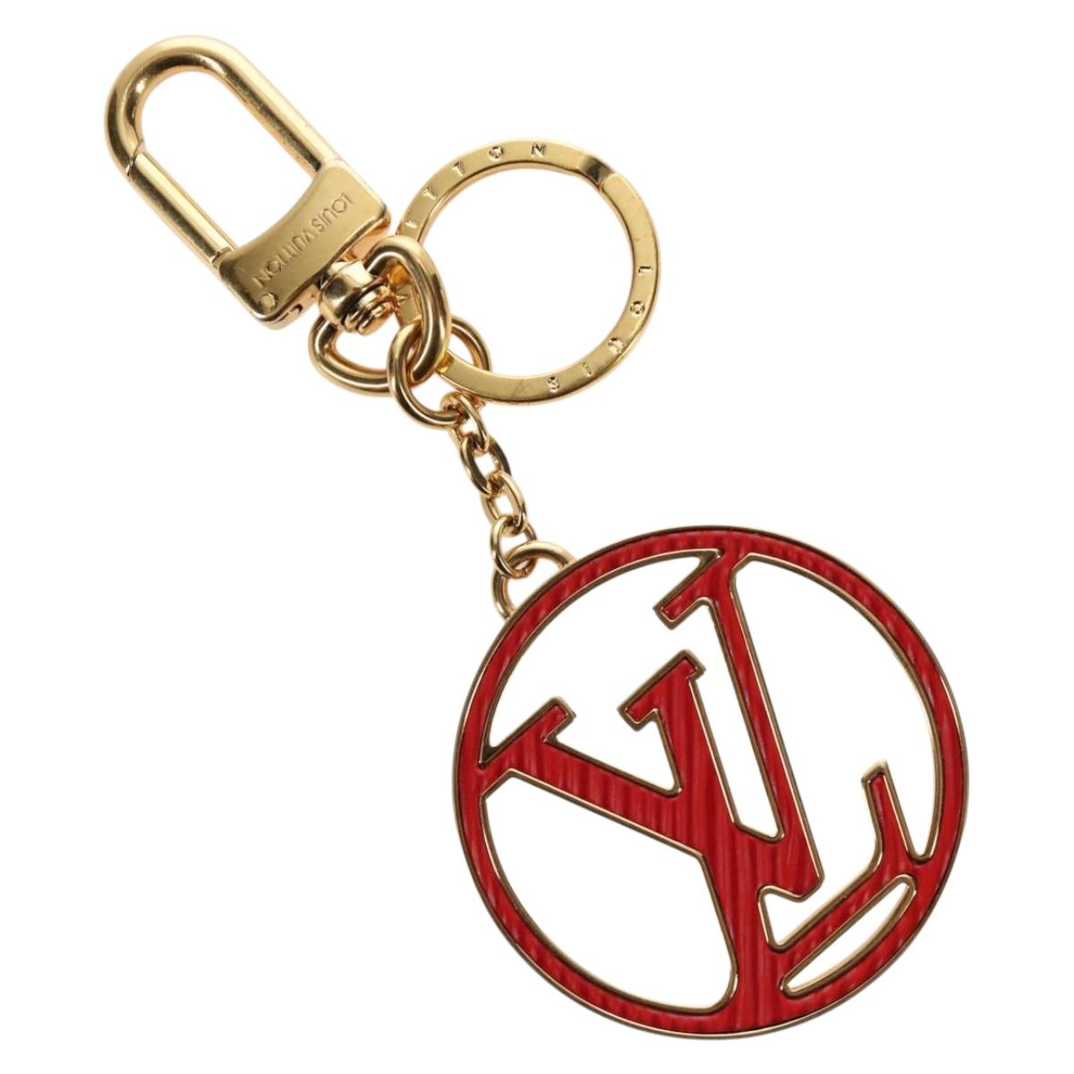 LOUIS VUITTON Epi Porte ClesLV Circle Bag Charm Pink M68465 LV Auth 187594V