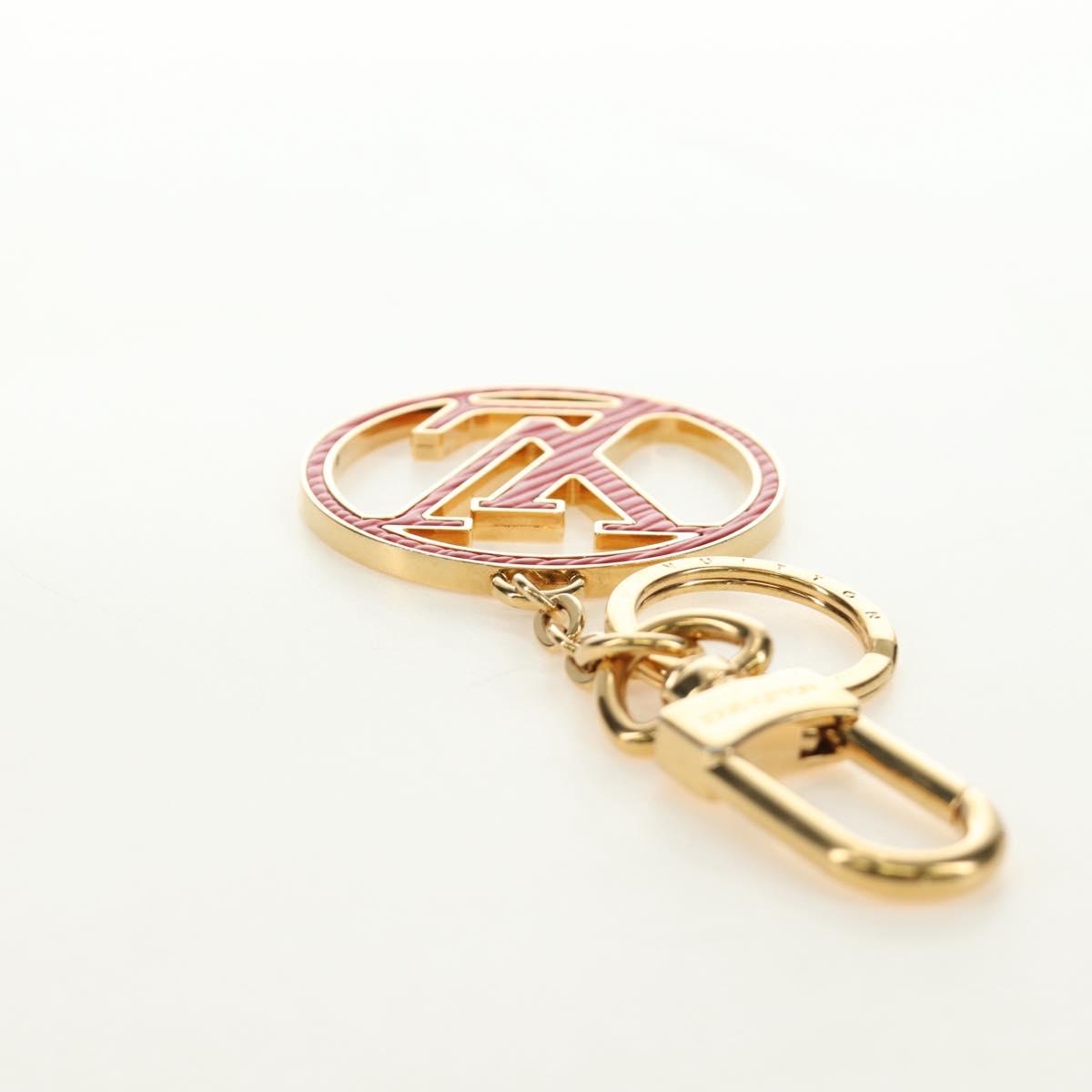 LOUIS VUITTON Epi Porte ClesLV Circle Bag Charm Pink M68465 LV Auth 187594V