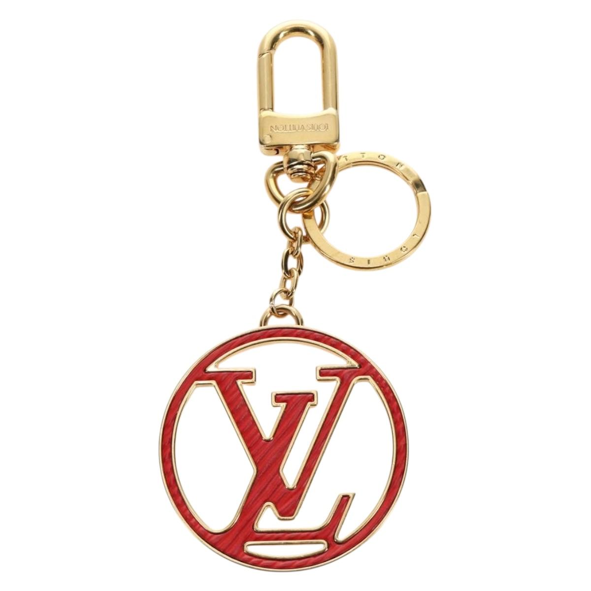 LOUIS VUITTON Epi Porte ClesLV Circle Bag Charm Pink M68465 LV Auth 187594V