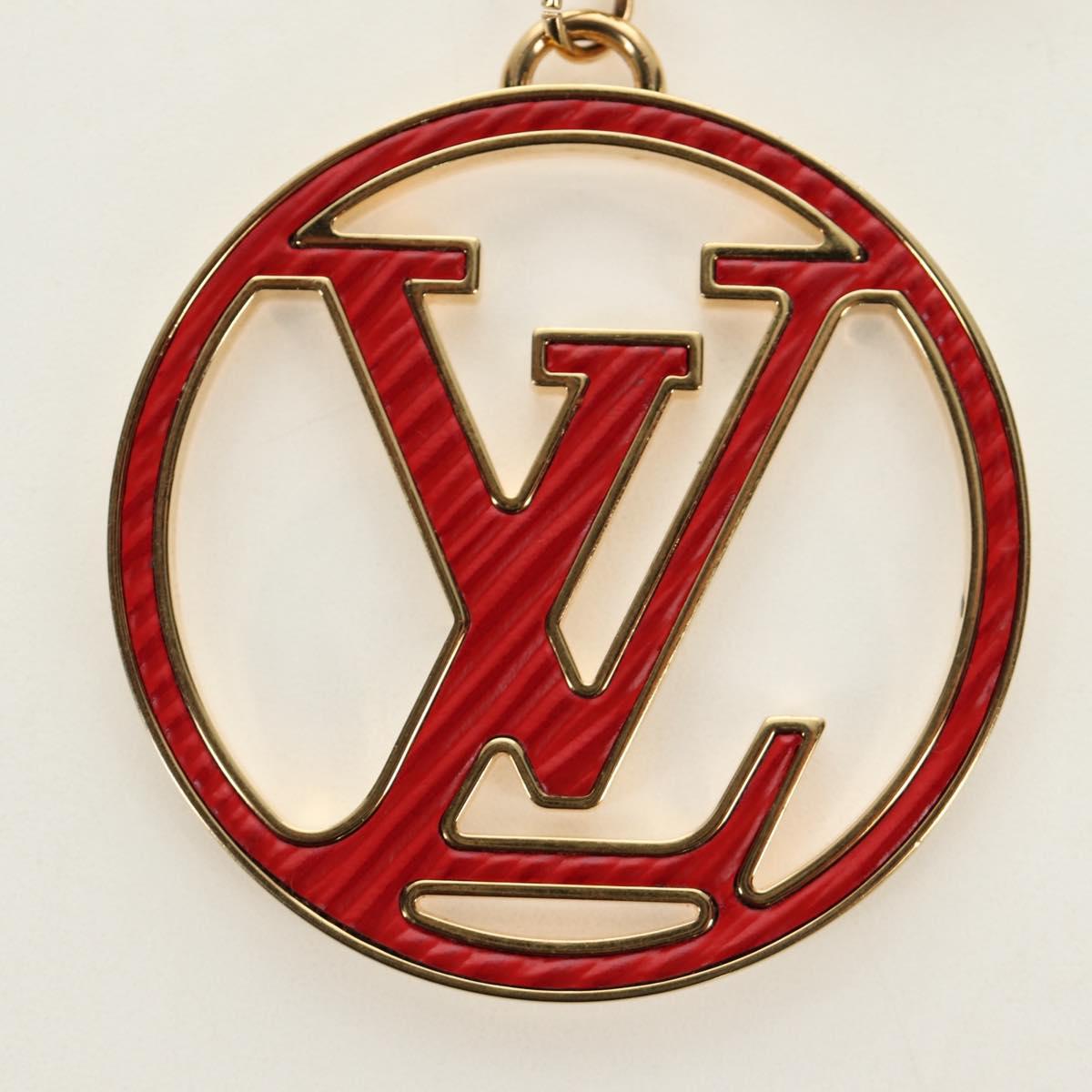 LOUIS VUITTON Epi Porte ClesLV Circle Bag Charm Pink M68465 LV Auth 187594V