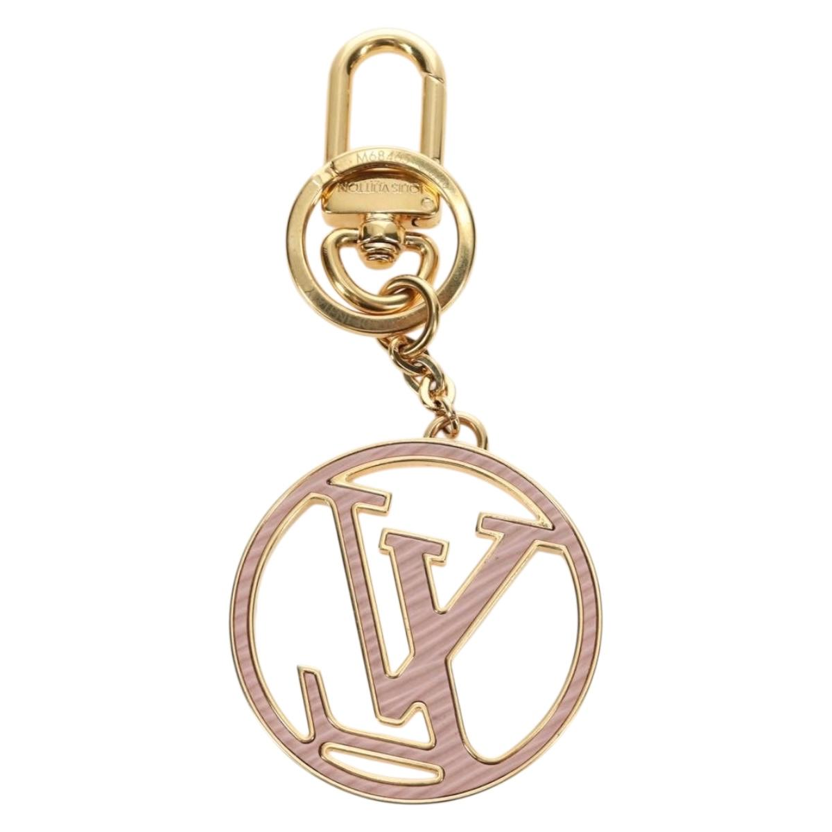 LOUIS VUITTON Epi Porte ClesLV Circle Bag Charm Pink M68465 LV Auth 187594V