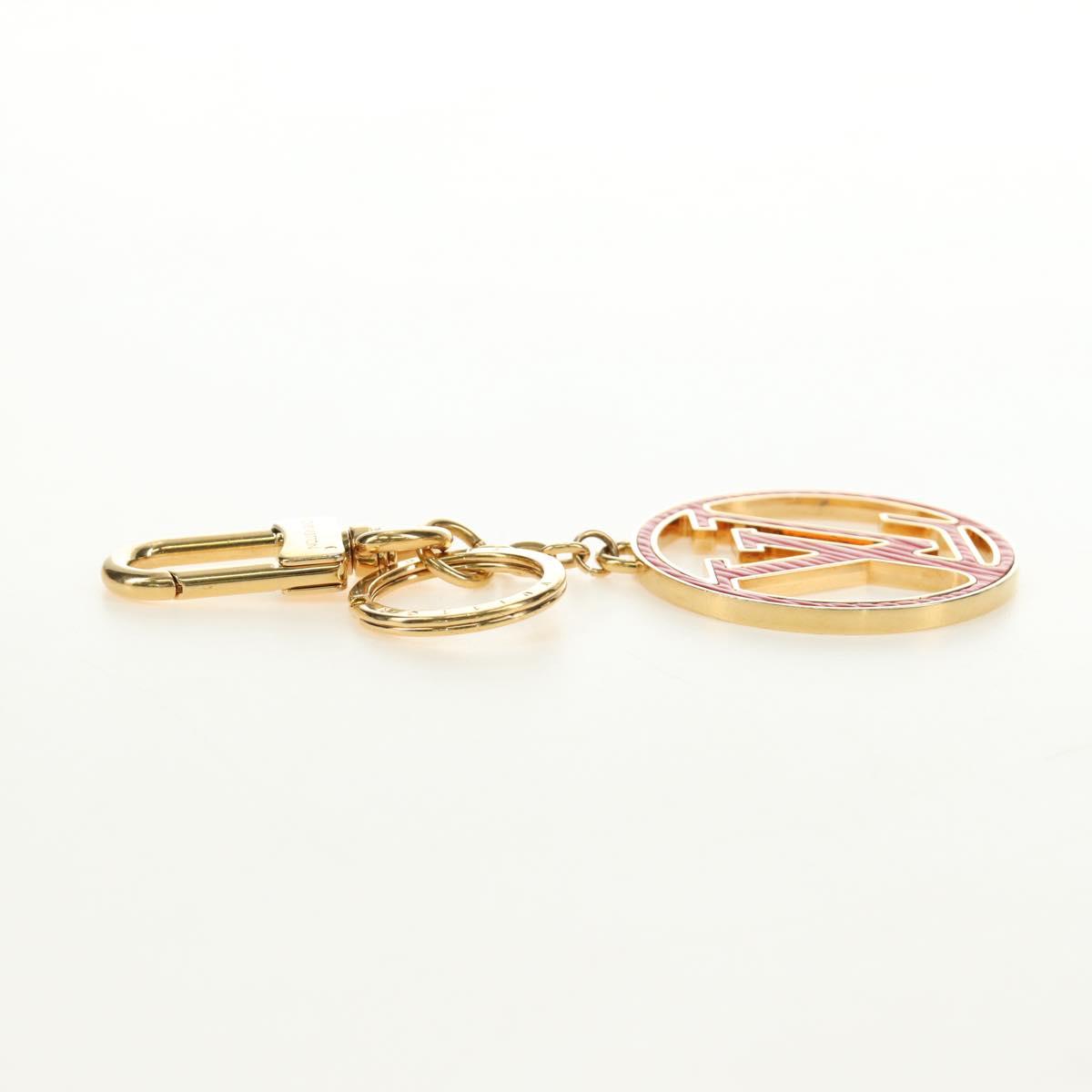 LOUIS VUITTON Epi Porte ClesLV Circle Bag Charm Pink M68465 LV Auth 187594V
