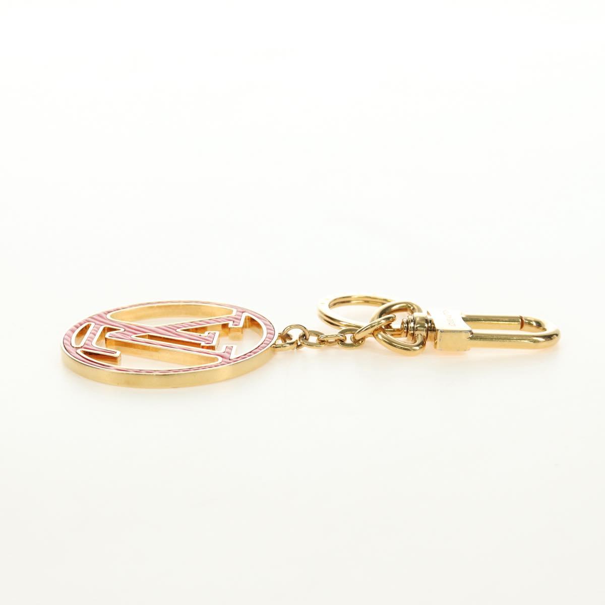 LOUIS VUITTON Epi Porte ClesLV Circle Bag Charm Pink M68465 LV Auth 187594V