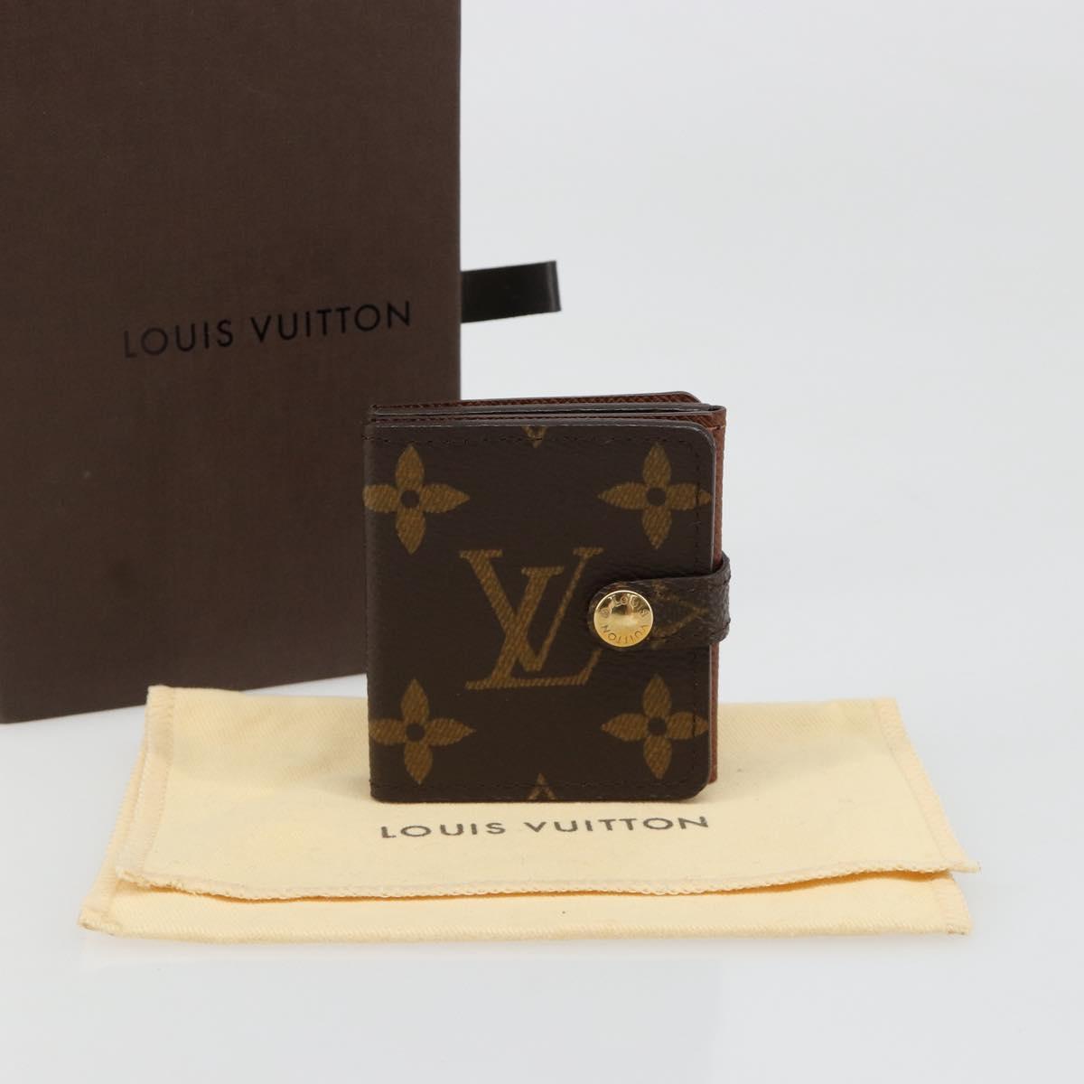 LOUIS VUITTON Monogram Porte Photo 4 Vole Photo Frame M58010 LV Auth 187595A