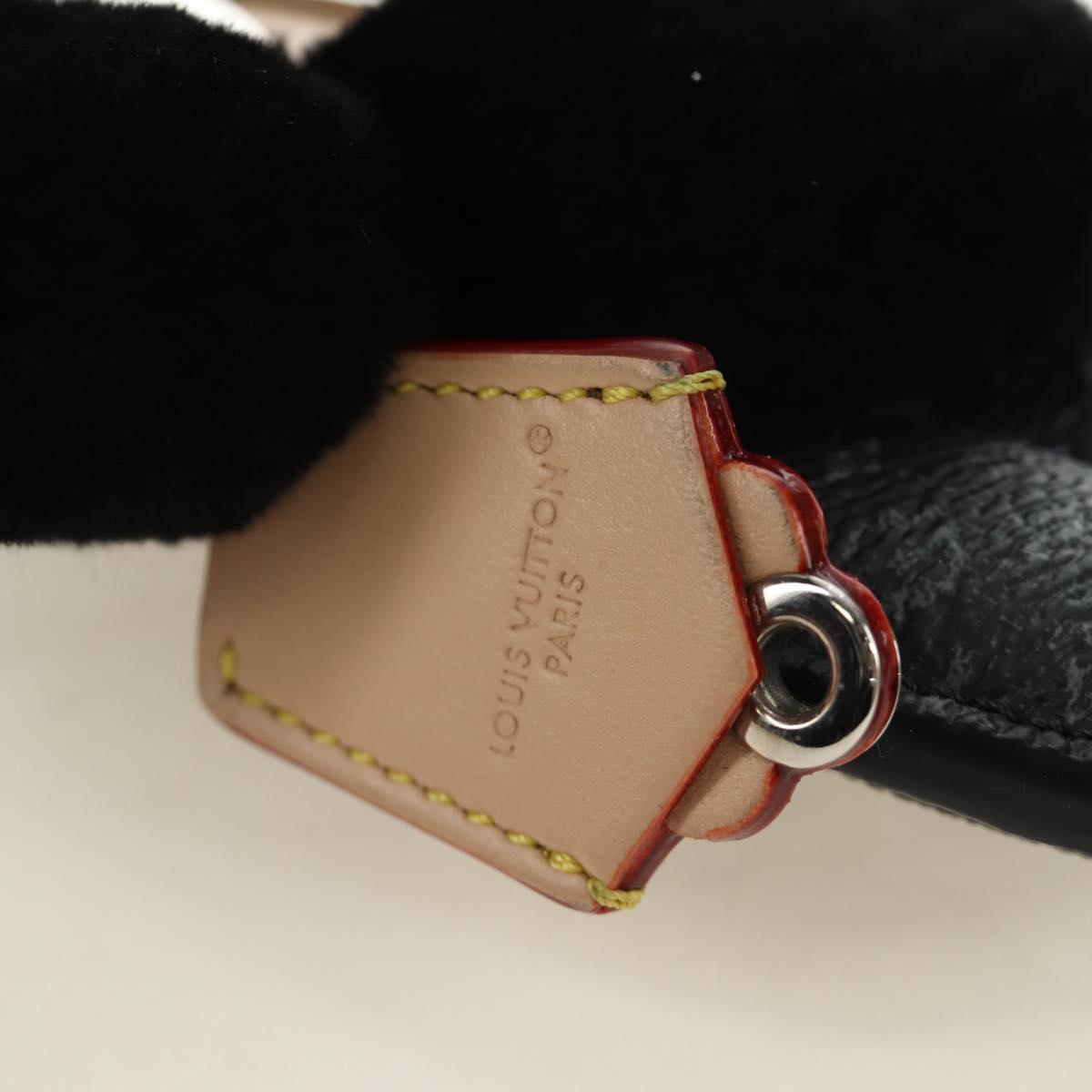 LOUIS VUITTON Monogram Eclipse Vivienne Fashionista Charm M02994 Auth 187602SM