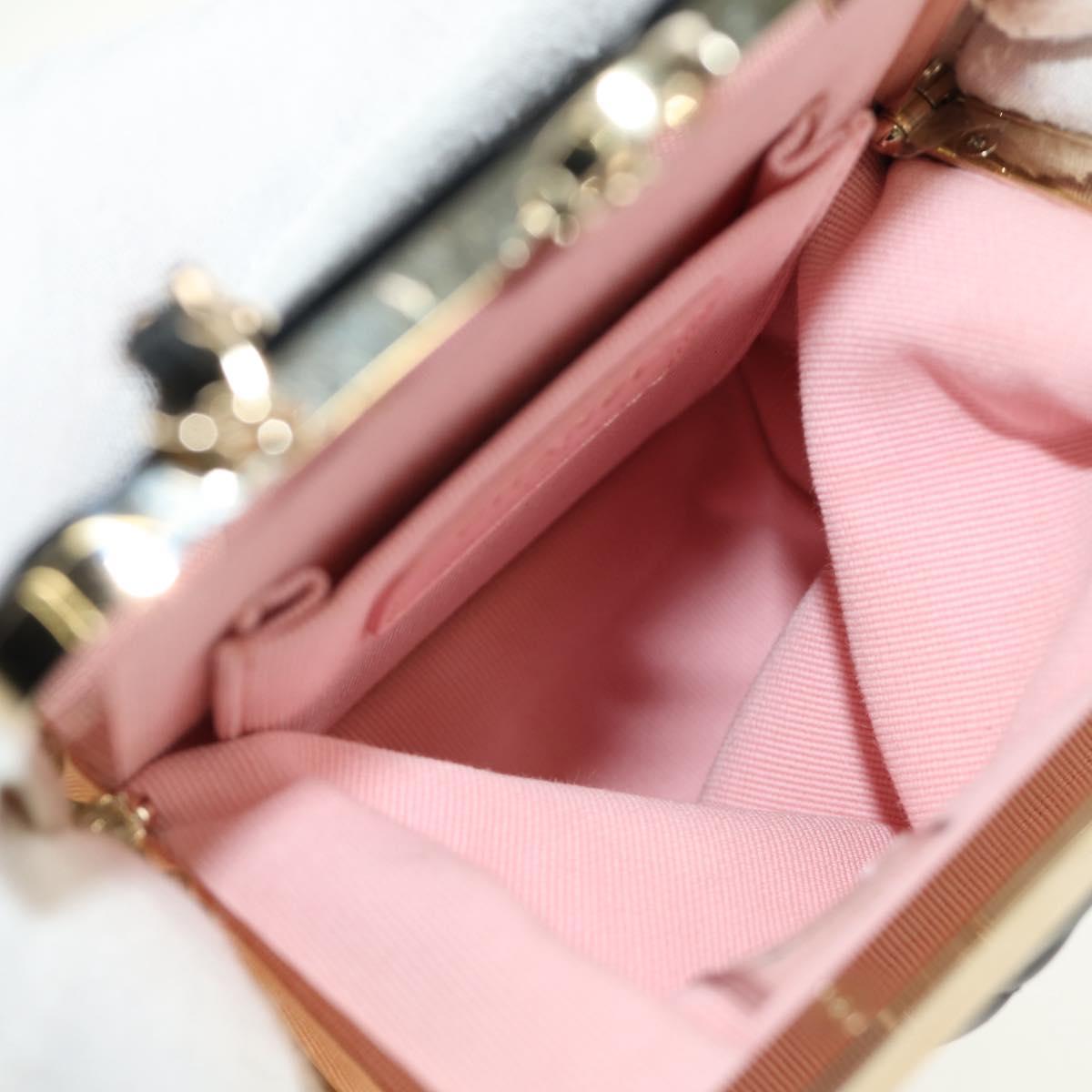 CHANEL Chain Matelasse Shoulder Bag Lamb Skin Black Gold CC Auth 187603SAM