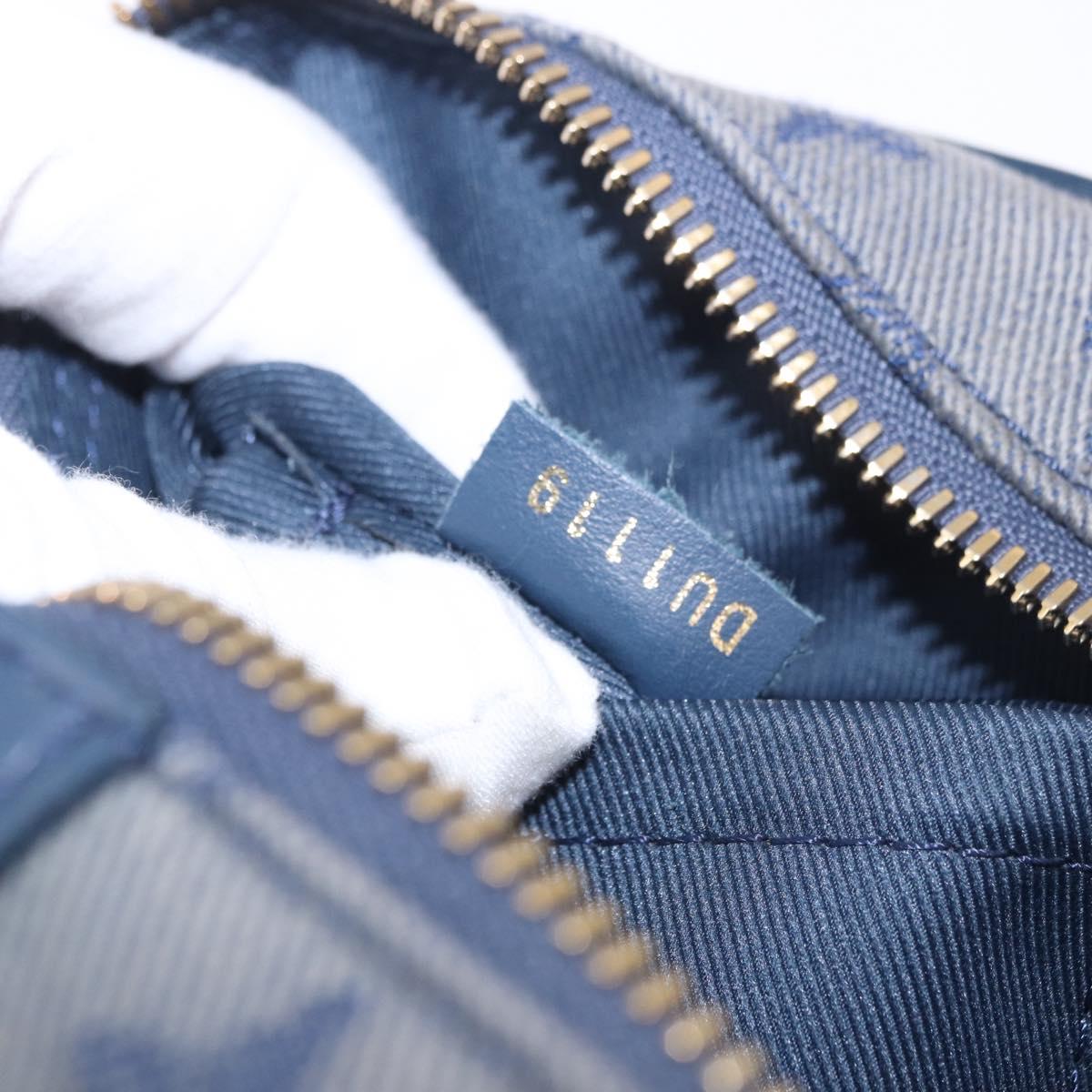 LOUIS VUITTON Monogram Denim Soft Trunk Bag Blue M44723 LV Auth 187612SAM