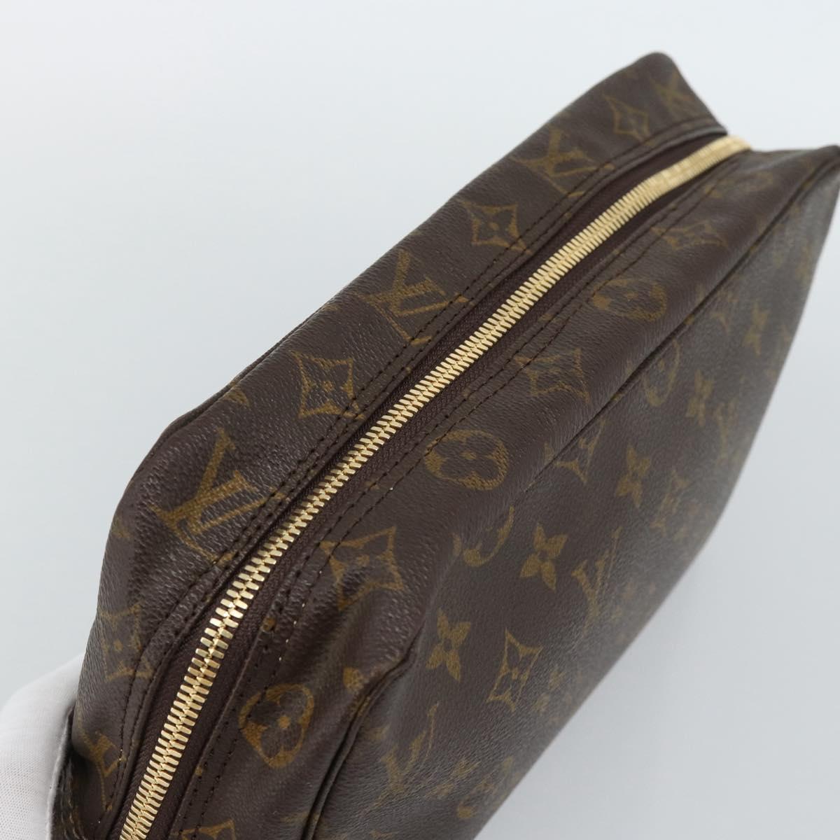 LOUIS VUITTON Monogram Trousse Toilette 28 Clutch Bag M47522 LV Auth 187639