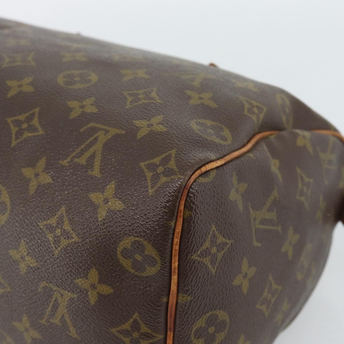 LOUIS VUITTON Monogram Speedy 25 Hand Bag M41528 LV Auth 187642