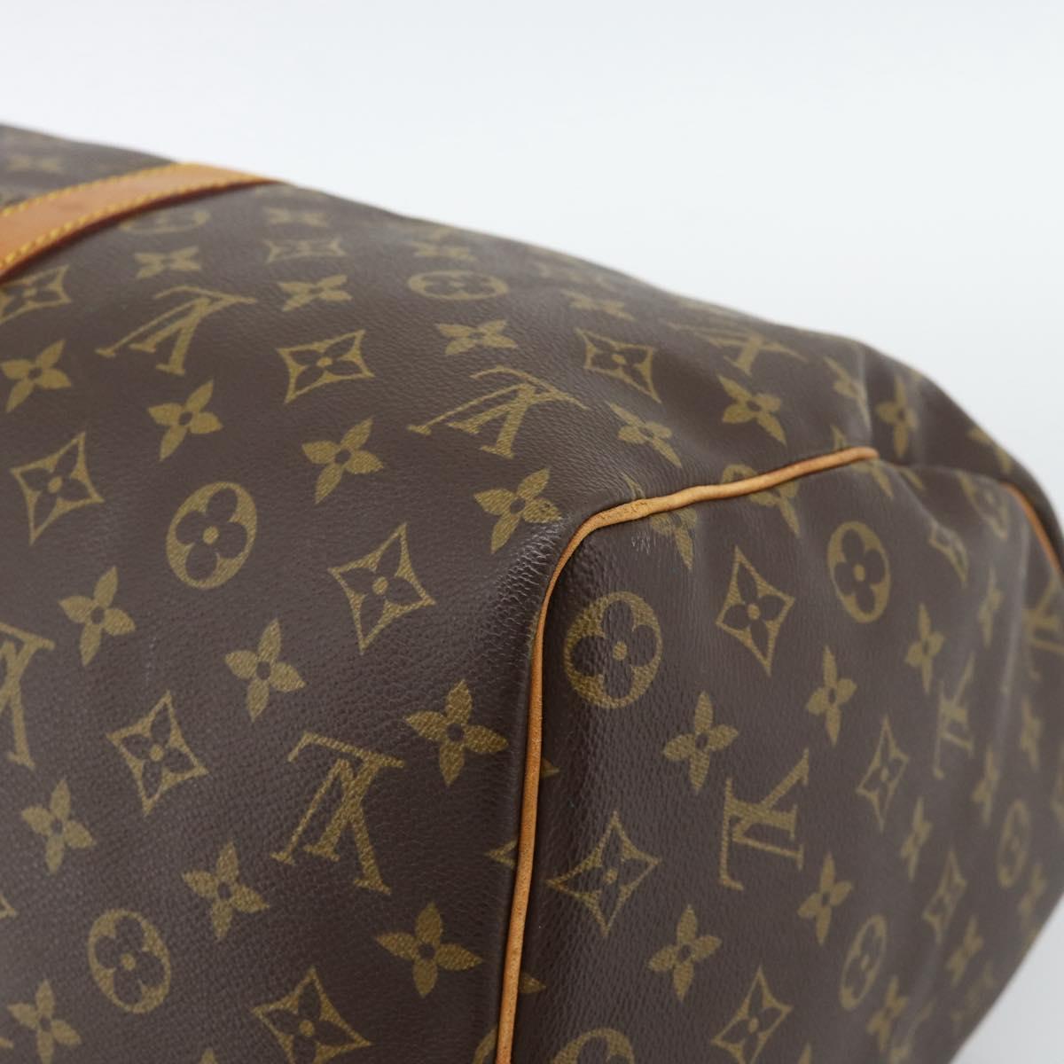 LOUIS VUITTON Monogram Keepall 45 Boston Bag M41428 LV Auth 187661