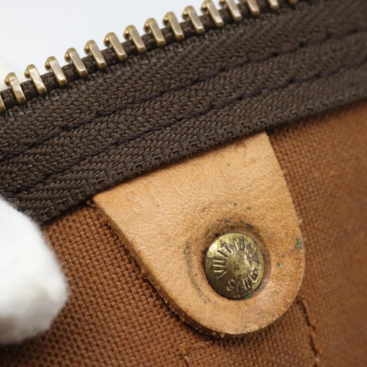 LOUIS VUITTON Monogram Keepall 45 Boston Bag M41428 LV Auth 187661