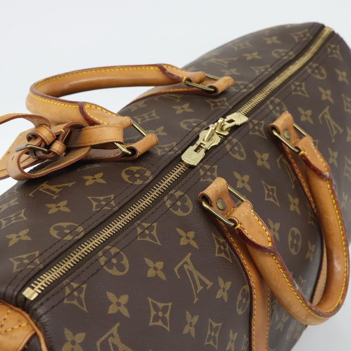 LOUIS VUITTON Monogram Keepall 45 Boston Bag M41428 LV Auth 187661