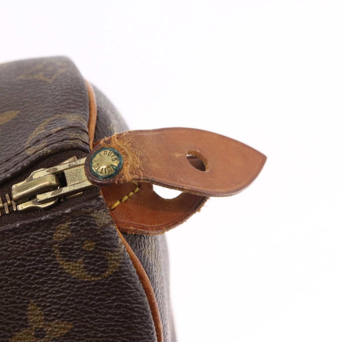 LOUIS VUITTON Monogram Speedy 25 Hand Bag M41528 LV Auth 187664