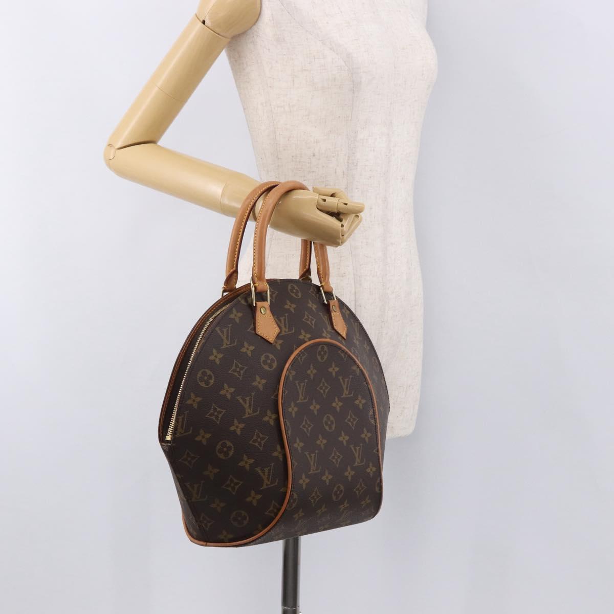 LOUIS VUITTON Monogram Ellipse MM Hand Bag M51126 LV Auth 187666