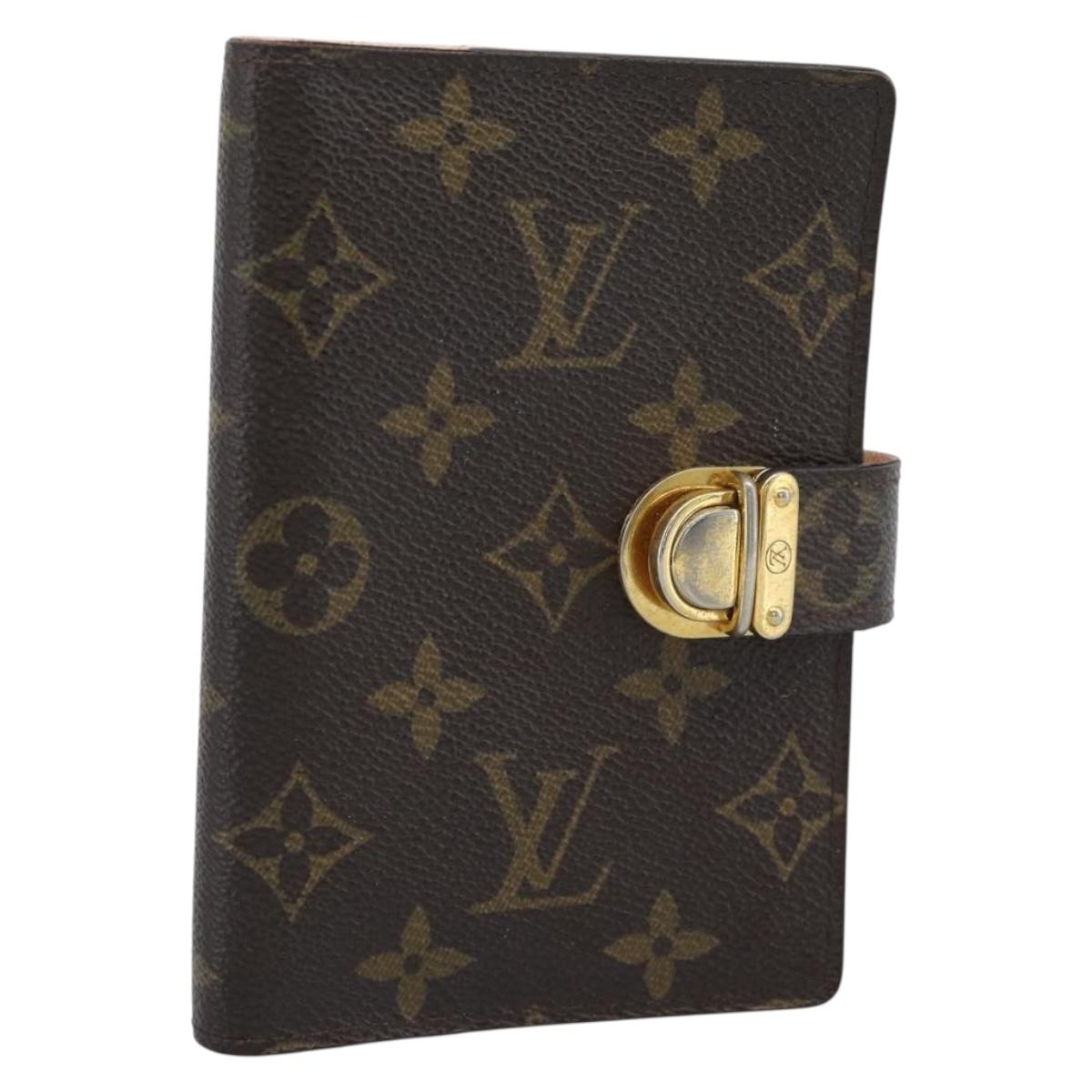 LOUIS VUITTON Monogram Agenda Koala PM Cover Pink R21013 LV Auth 187670
