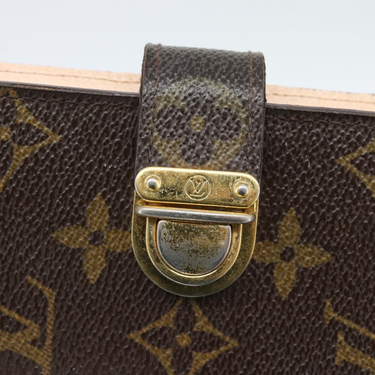 LOUIS VUITTON Monogram Agenda Koala PM Cover Pink R21013 LV Auth 187670