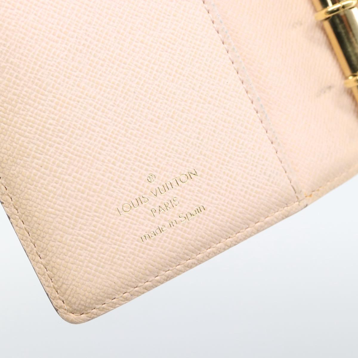 LOUIS VUITTON Monogram Agenda Koala PM Cover Pink R21013 LV Auth 187670