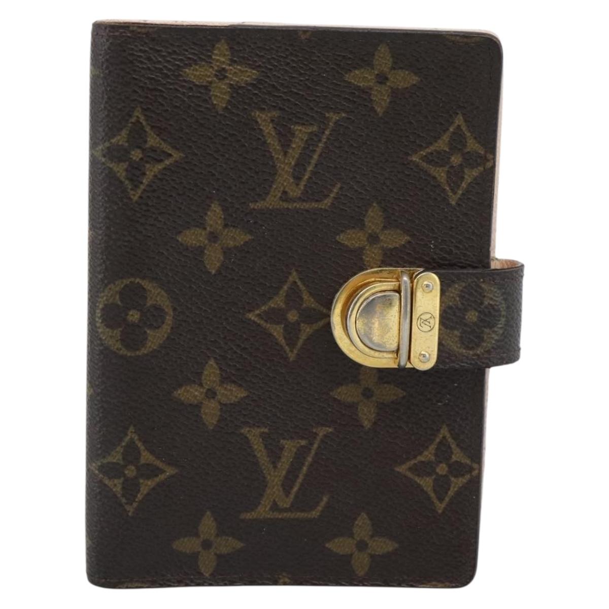 LOUIS VUITTON Monogram Agenda Koala PM Cover Pink R21013 LV Auth 187670