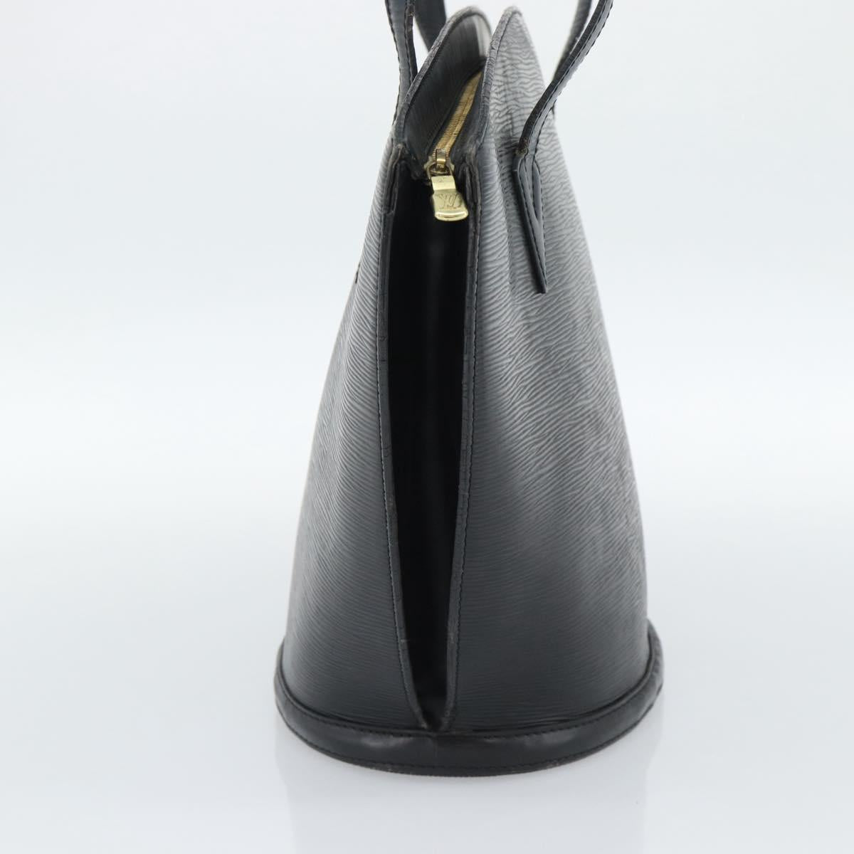 LOUIS VUITTON Epi Saint Jacques Shopping Shoulder Bag Black M52272 Auth 187674