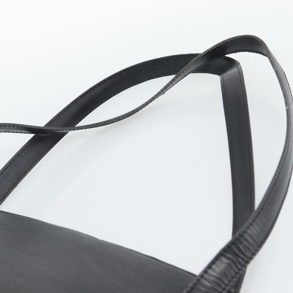 LOUIS VUITTON Epi Saint Jacques Shopping Shoulder Bag Black M52272 Auth 187674