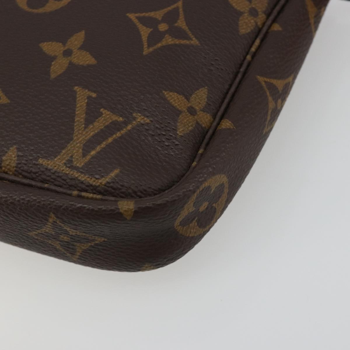 LOUIS VUITTON Monogram Pochette Accessoires Accessory Pouch M51980 Auth 187690V