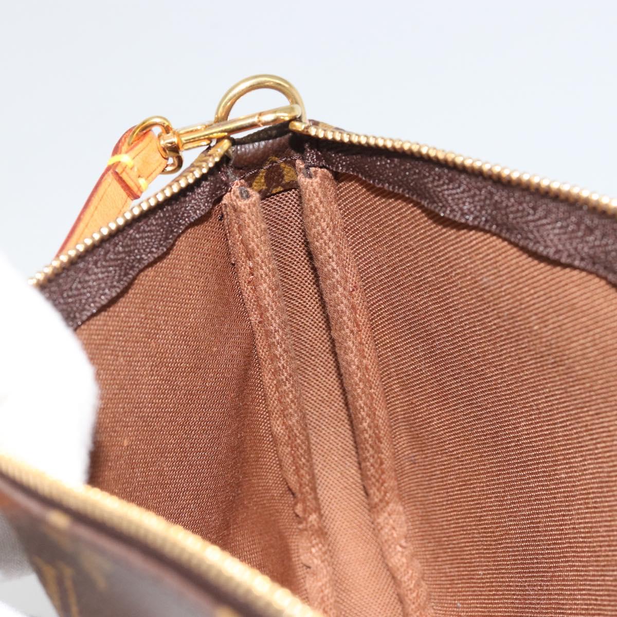 LOUIS VUITTON Monogram Pochette Accessoires Accessory Pouch M51980 Auth 187690V