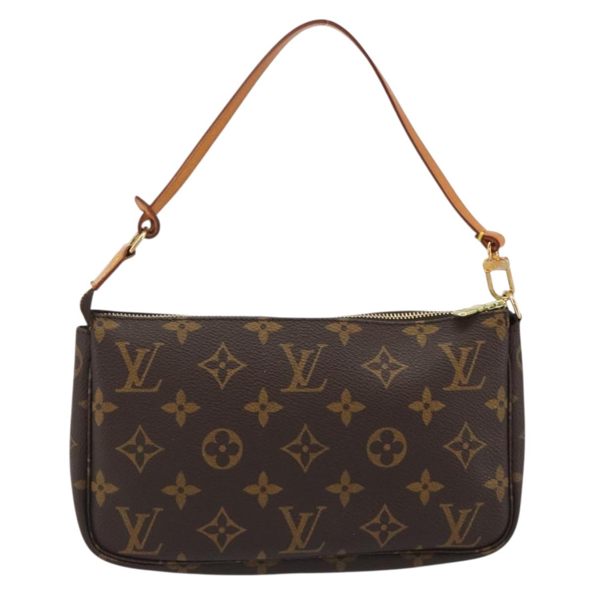 LOUIS VUITTON Monogram Pochette Accessoires Accessory Pouch M51980 Auth 187690V