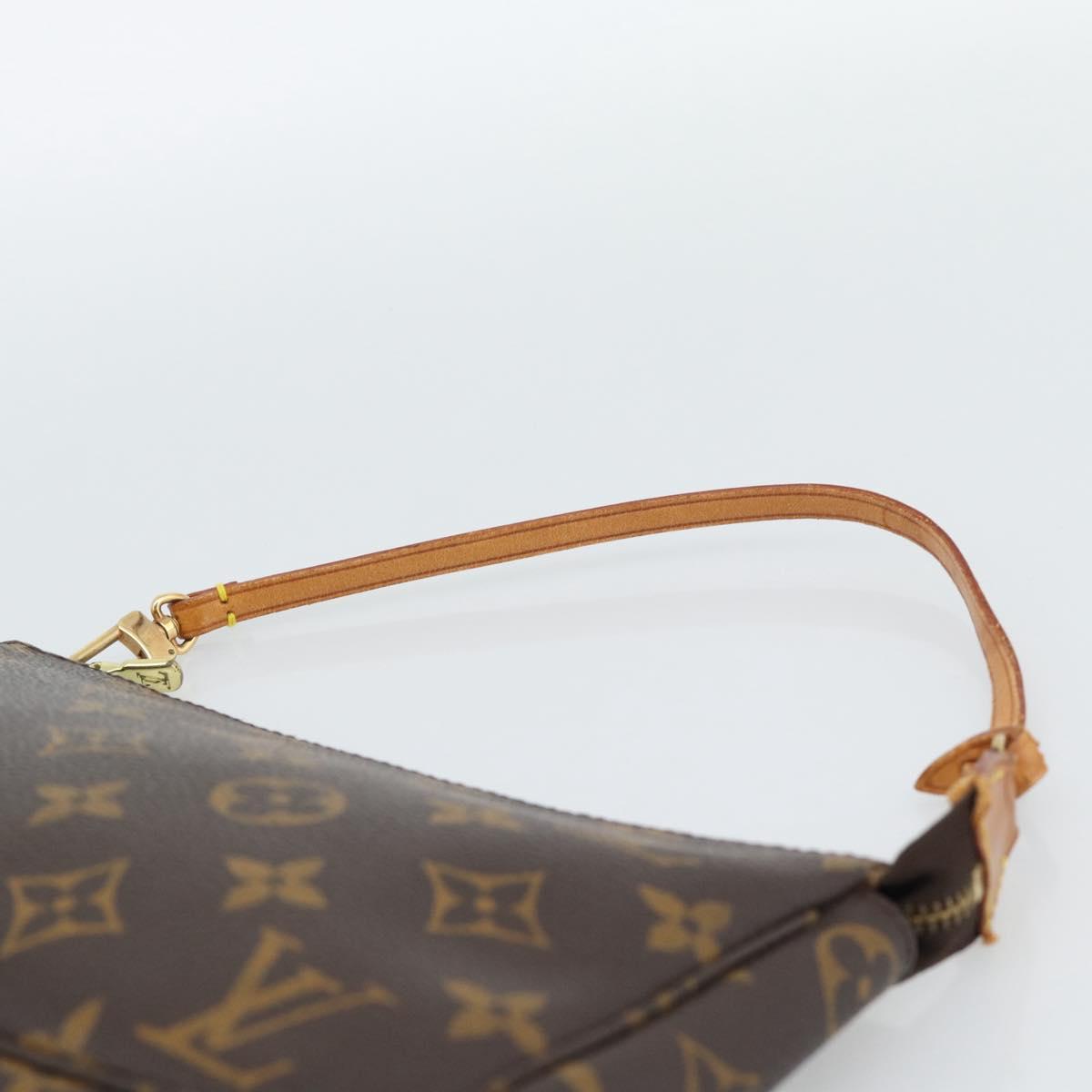 LOUIS VUITTON Monogram Pochette Accessoires Accessory Pouch M51980 Auth 187695