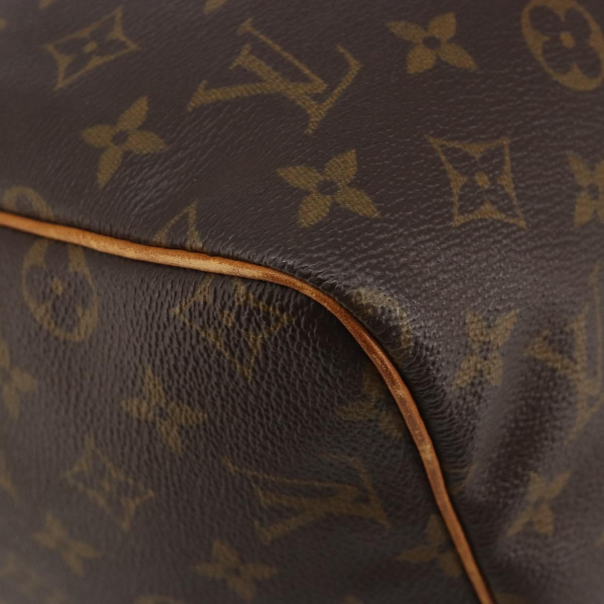 LOUIS VUITTON Monogram Speedy 30 Hand Bag M41526 LV Auth 187698A