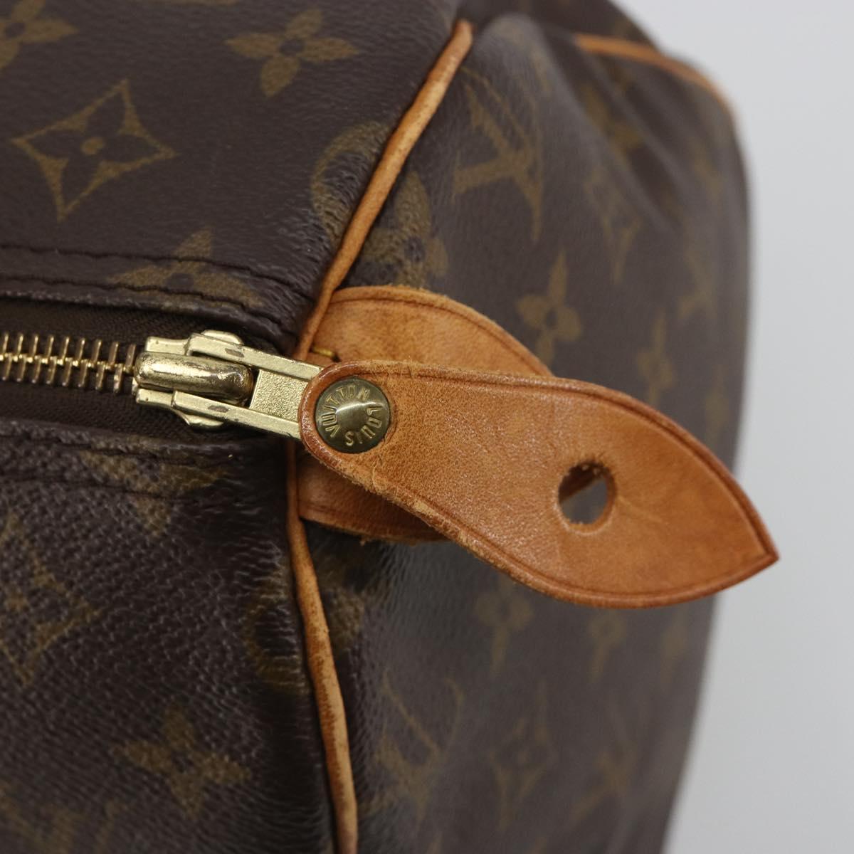 LOUIS VUITTON Monogram Speedy 30 Hand Bag M41526 LV Auth 187698A