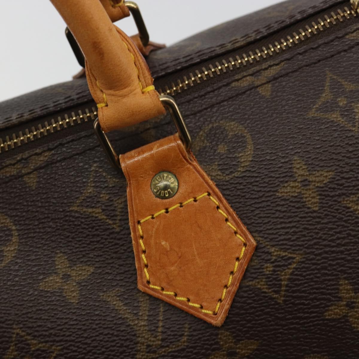 LOUIS VUITTON Monogram Speedy 30 Hand Bag M41526 LV Auth 187698A