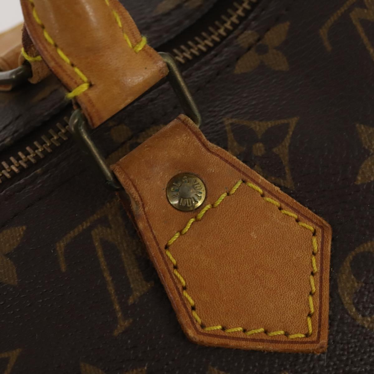 LOUIS VUITTON Monogram Speedy 40 Hand Bag M41522 LV Auth 187722A