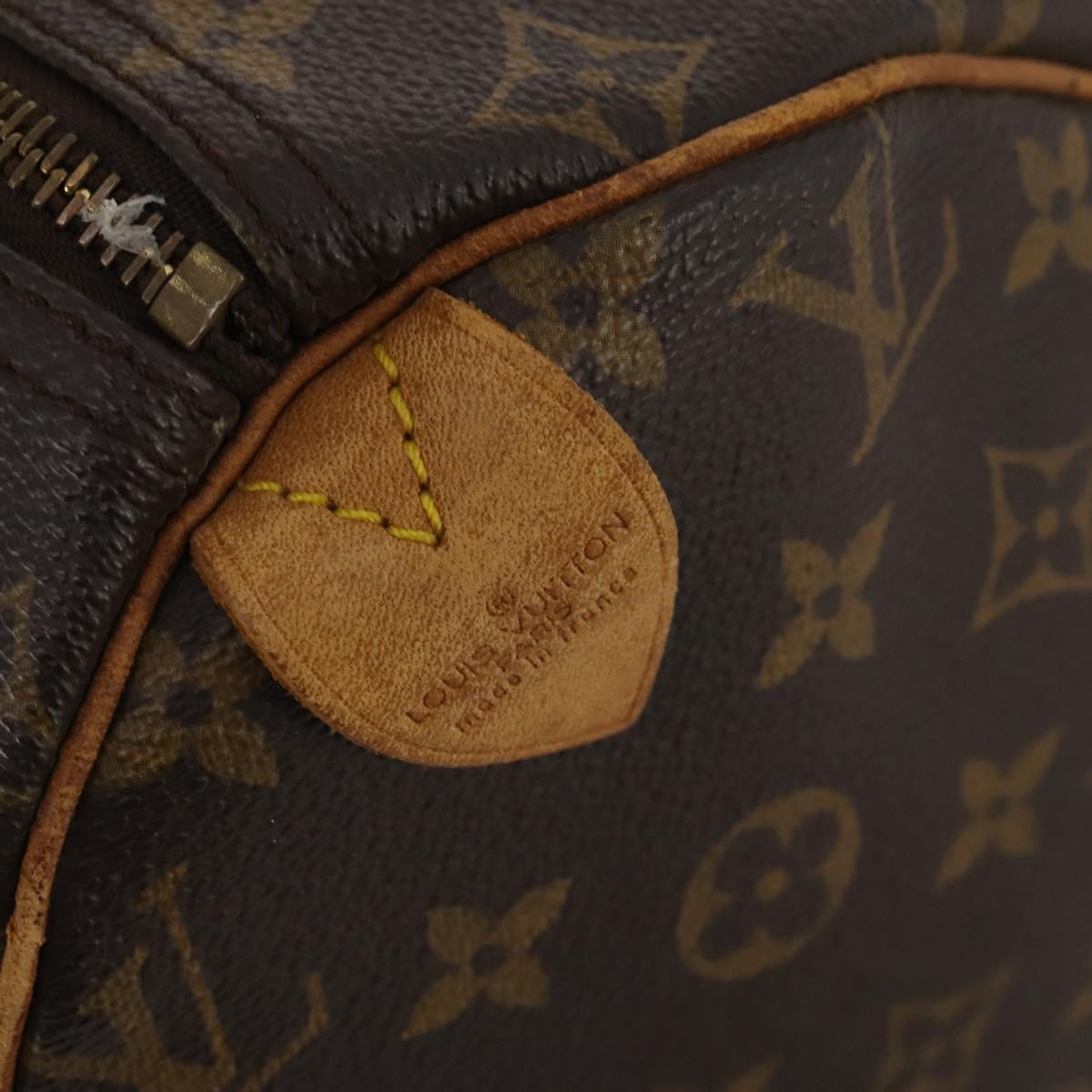 LOUIS VUITTON Monogram Speedy 40 Hand Bag M41522 LV Auth 187722A