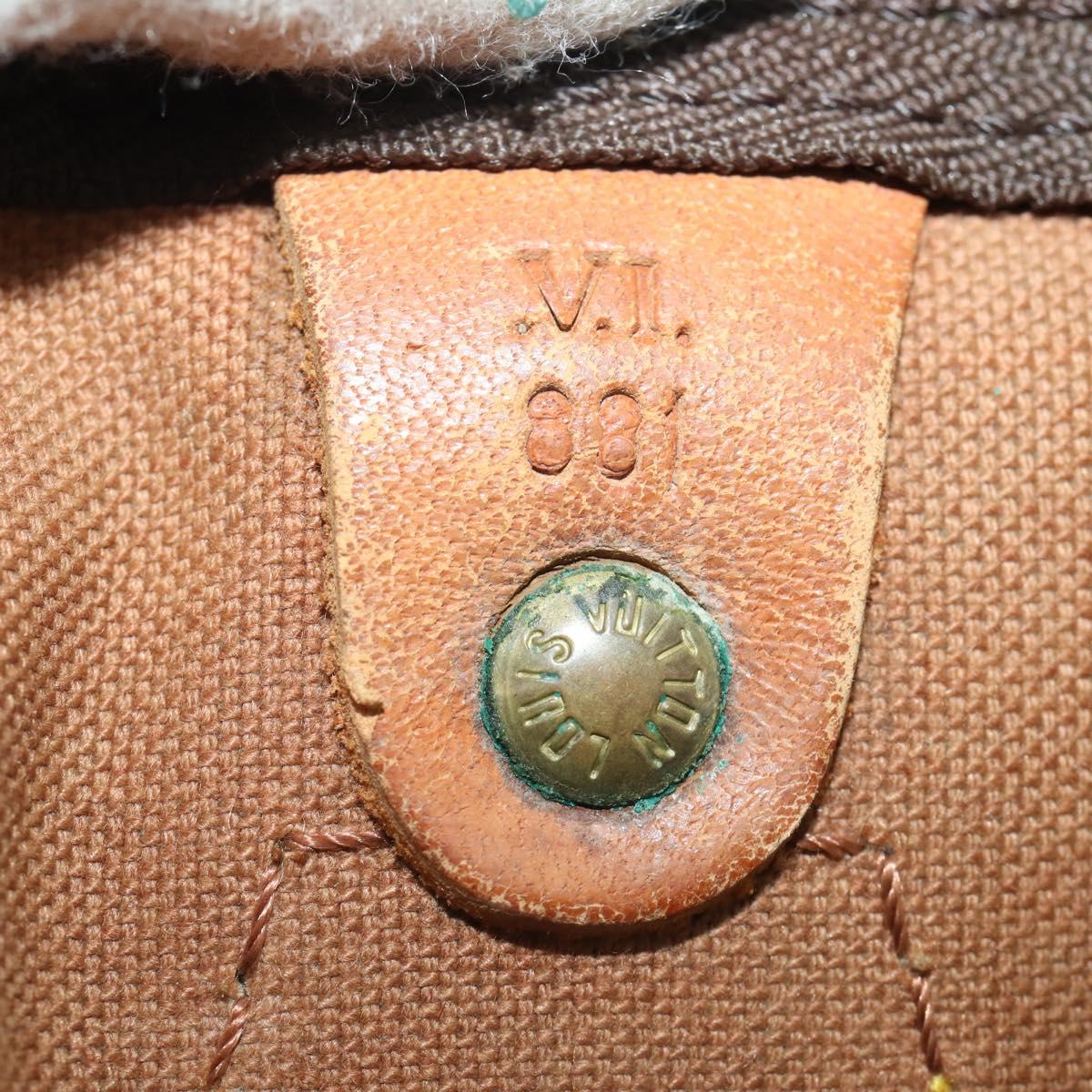 LOUIS VUITTON Monogram Speedy 40 Hand Bag M41522 LV Auth 187722A