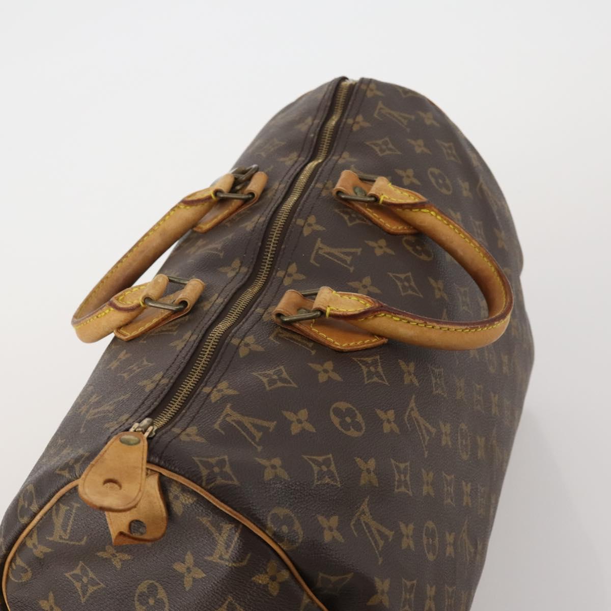 LOUIS VUITTON Monogram Speedy 40 Hand Bag M41522 LV Auth 187722A