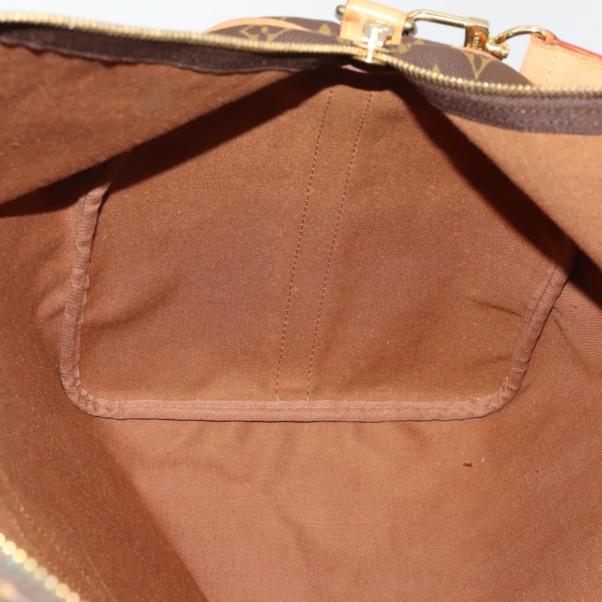 LOUIS VUITTON Monogram Keepall Bandouliere 55 Boston Bag M41414 LV Auth 187724A