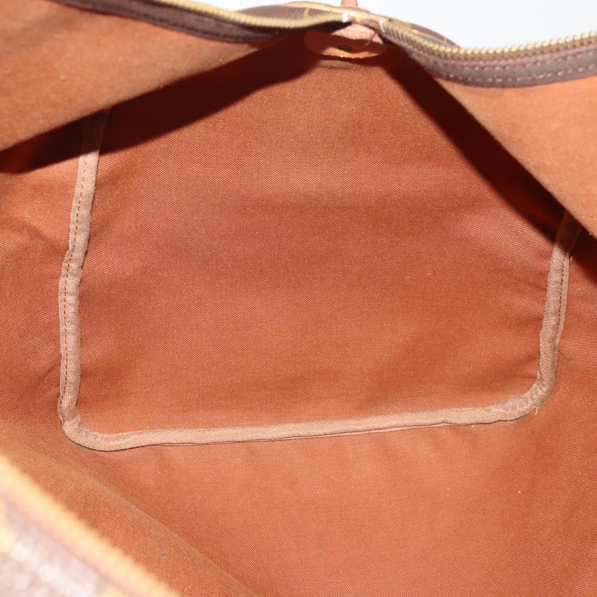LOUIS VUITTON Monogram Keepall 55 Boston Bag M41424 LV Auth 187725