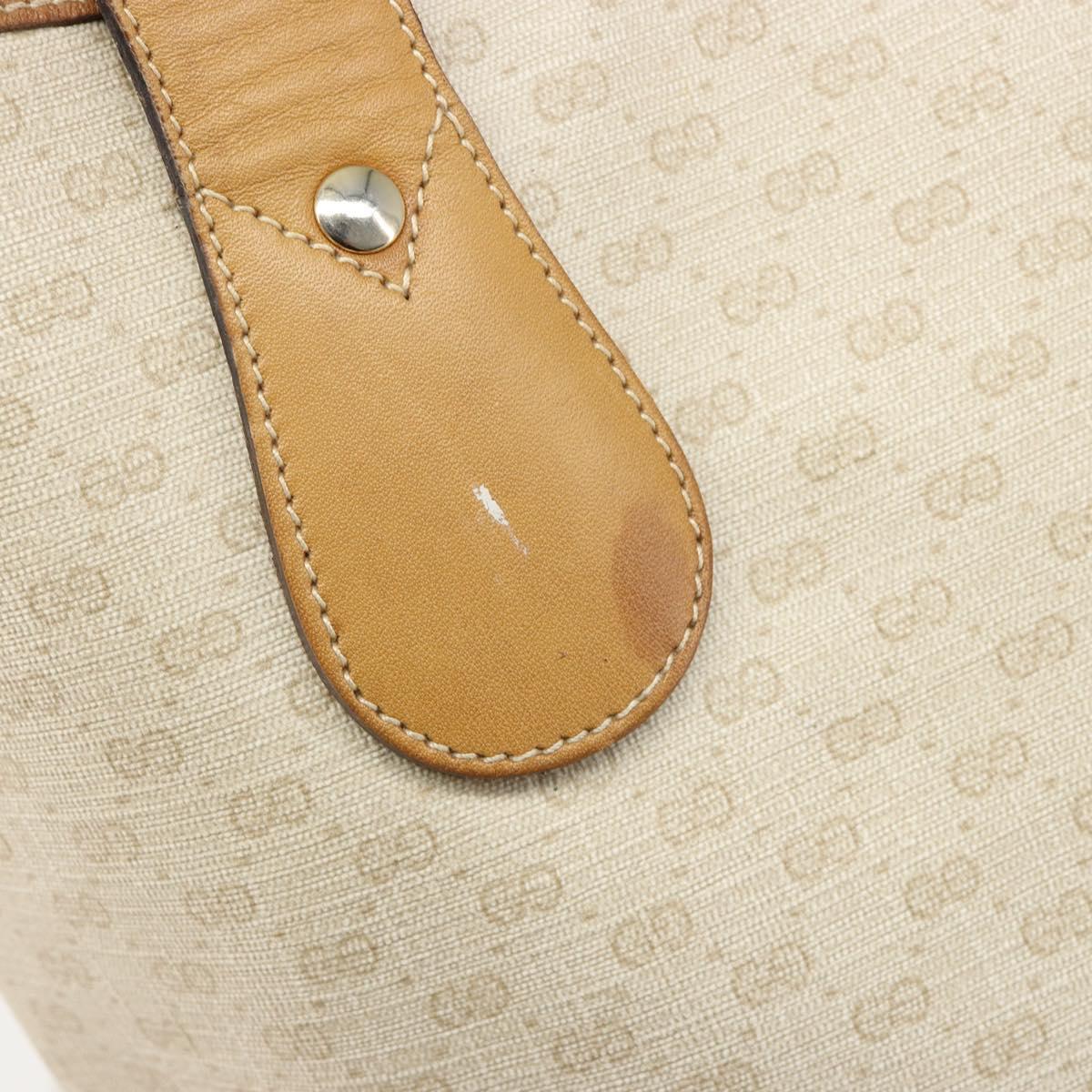 GUCCI GG Supreme Web Sherry Line Tote Bag PVC White Red 002 904 0223 Auth 187740