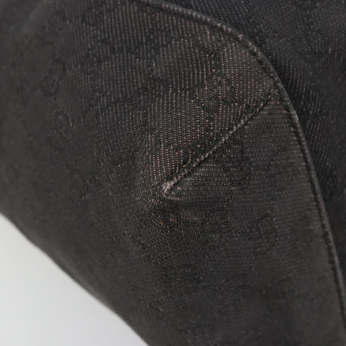 GUCCI GG Canvas Shoulder Bag Brown 101292 Auth 187746A