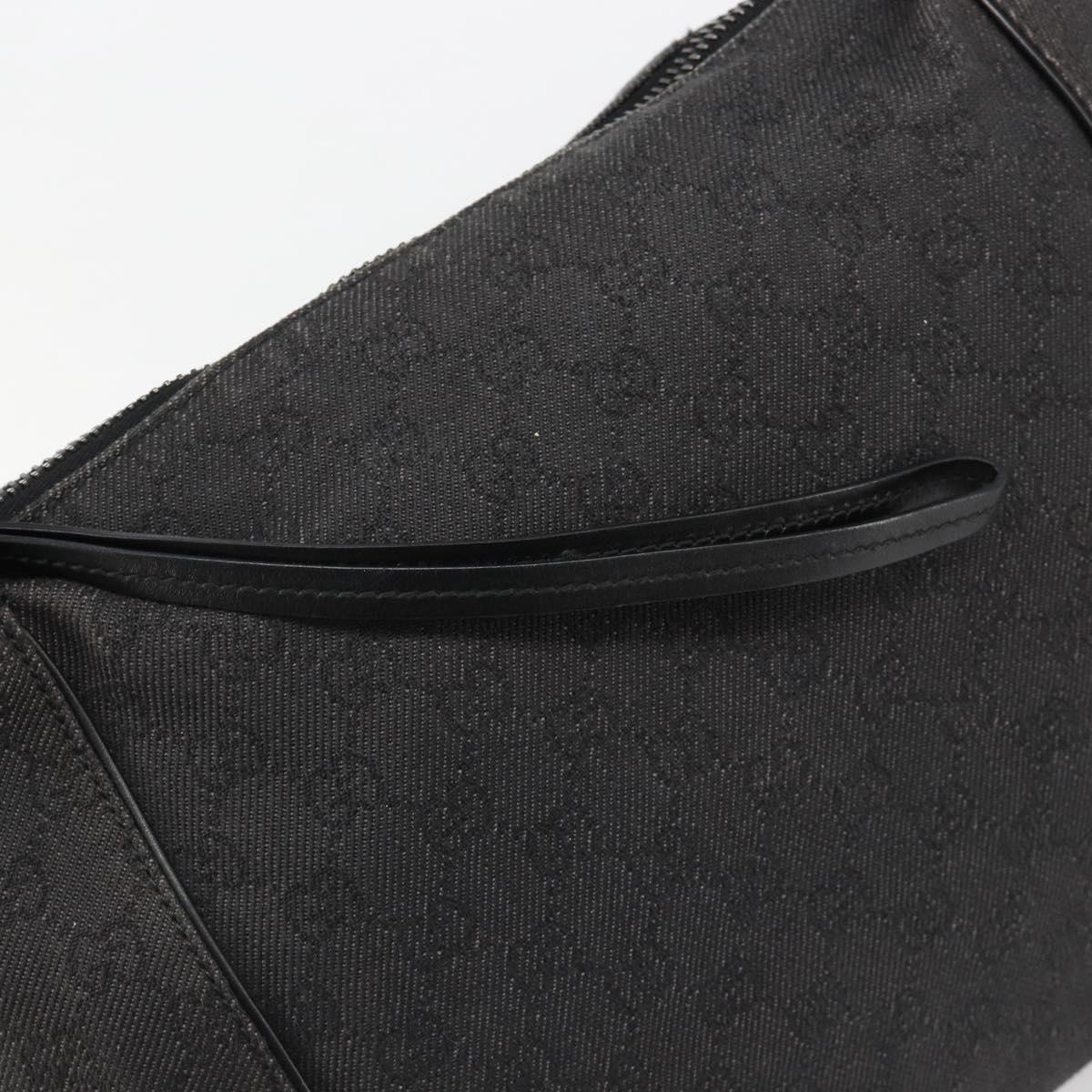 GUCCI GG Canvas Shoulder Bag Brown 101292 Auth 187746A