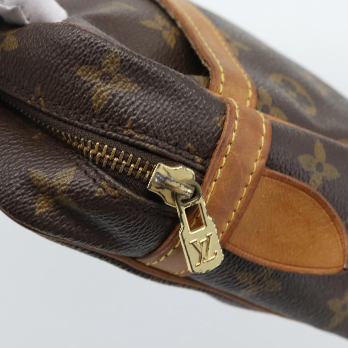 LOUIS VUITTON Monogram Compiegne 28 Clutch Bag M51845 LV Auth 187760